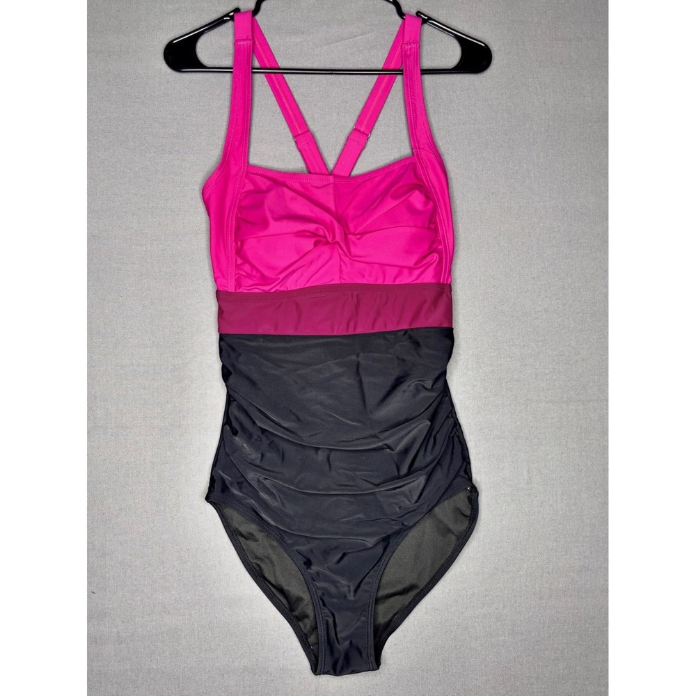 BloomChic one piece pink and Grey size 10 NWT